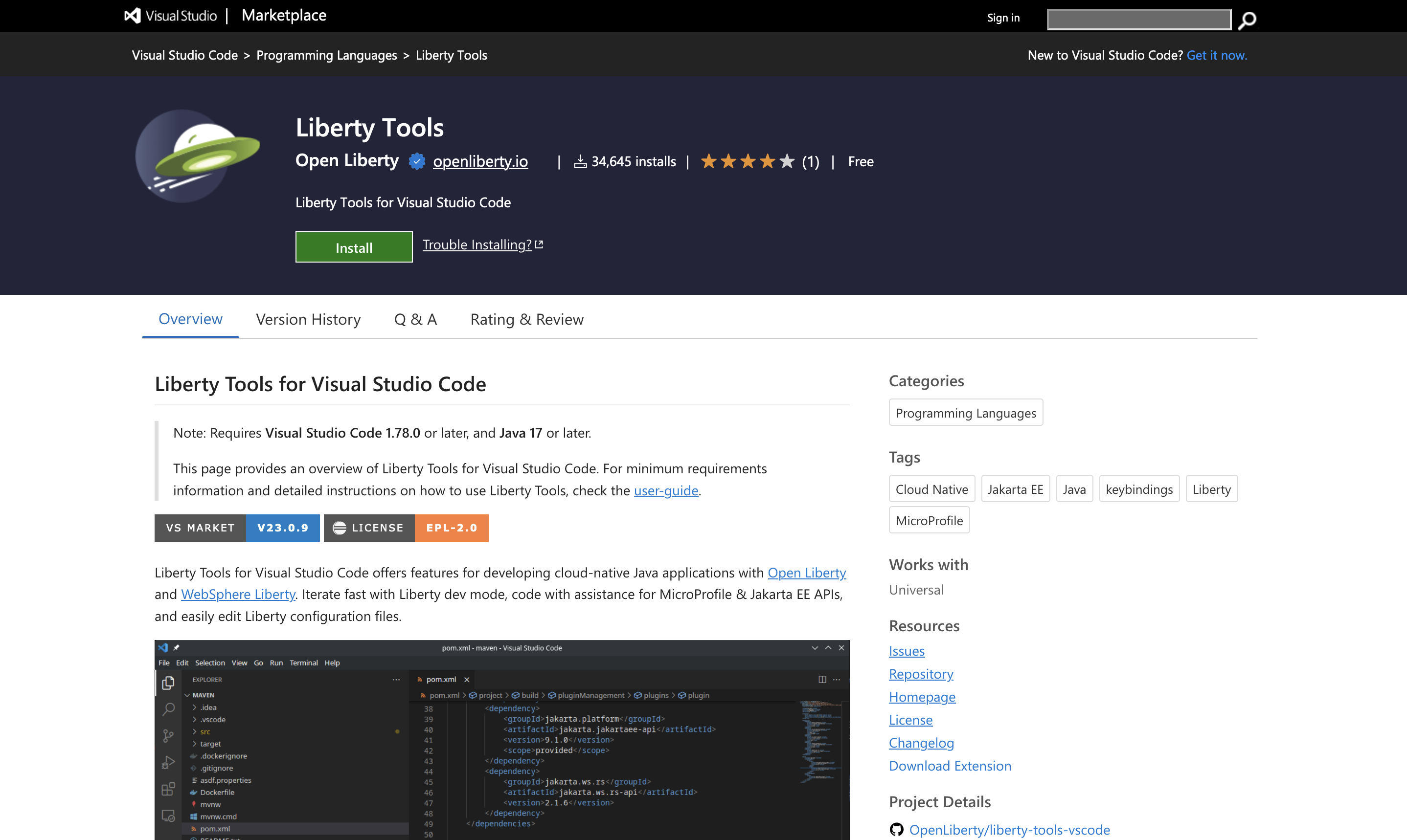 Effective cloud native development with Open Liberty in Visual Studio ...