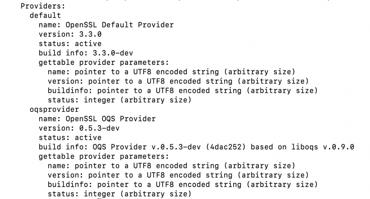 Building a quantum-safe web application based on a quantum-safe version 