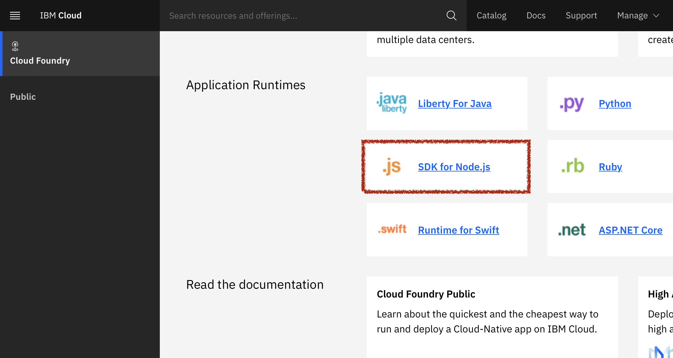 SDK for Node JS