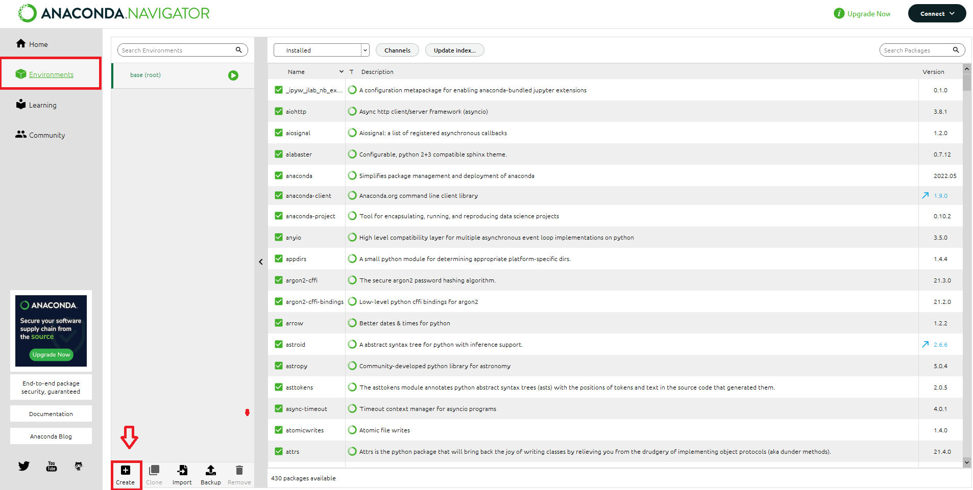 Create icon on Anaconda environment