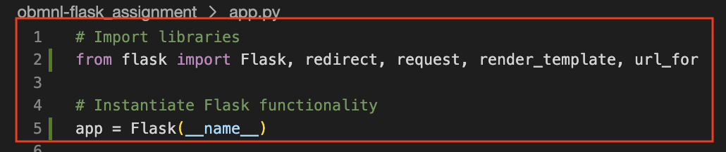 Correct code reference