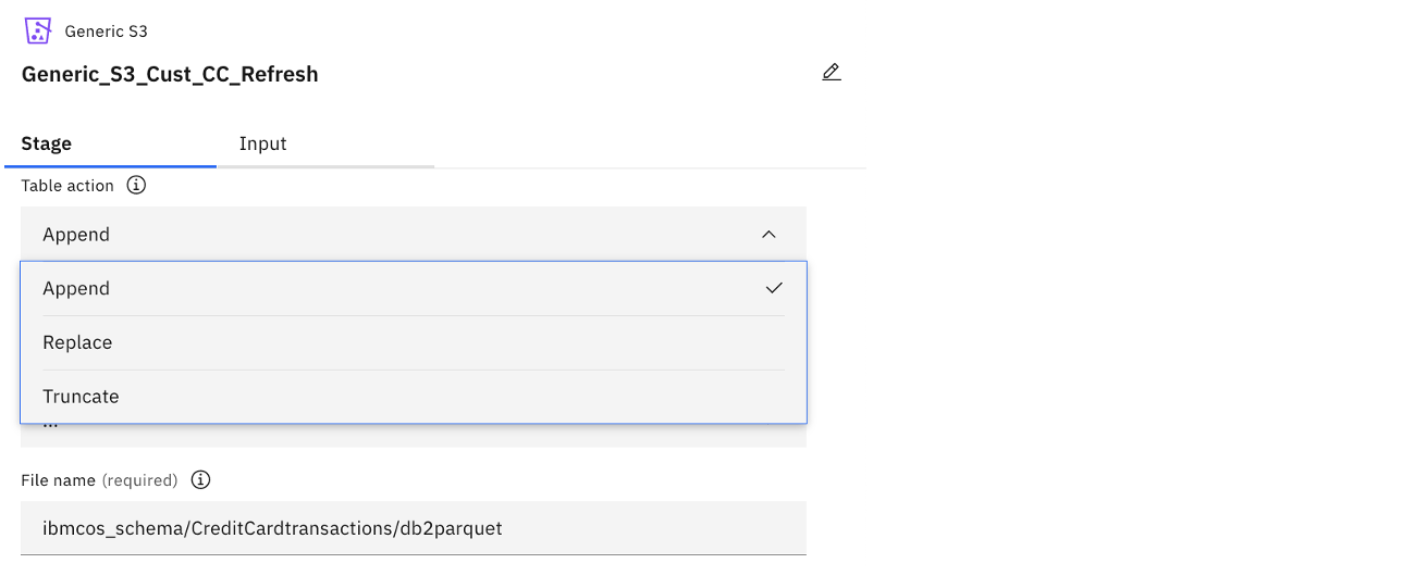 Different load modes