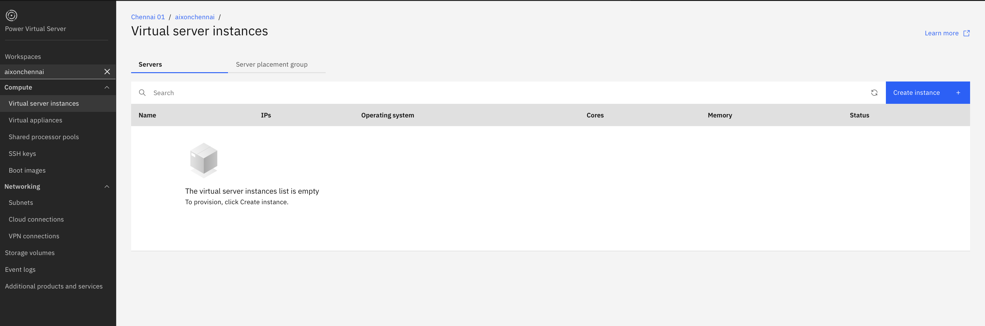 Aix 5 Server Create and access an IBM AIX environment on IBM Power Virtual Server