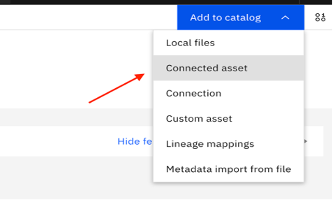Clicking connected asset