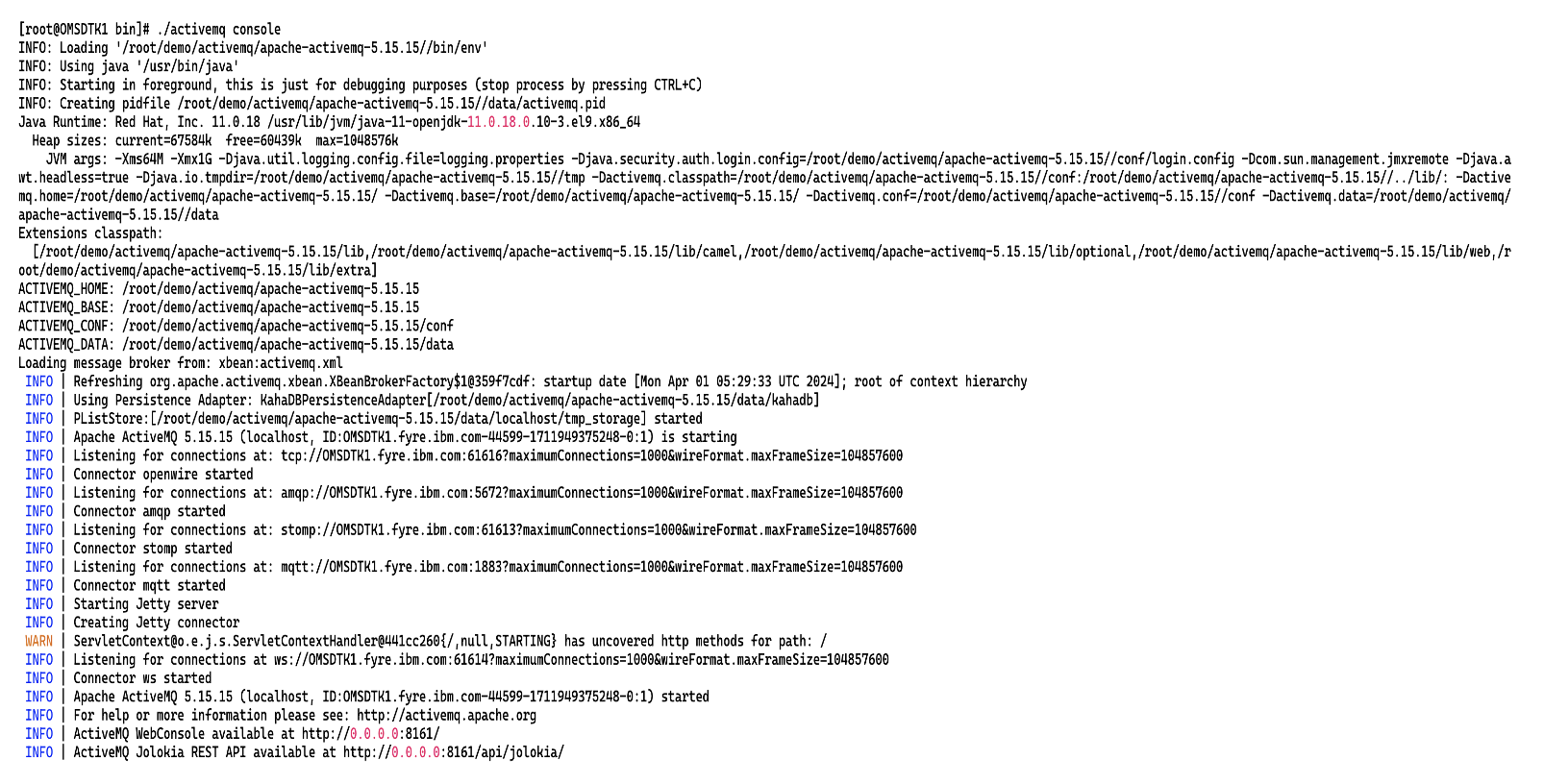 Integrating ActiveMQ with Sterling Order Management system - IBM Developer