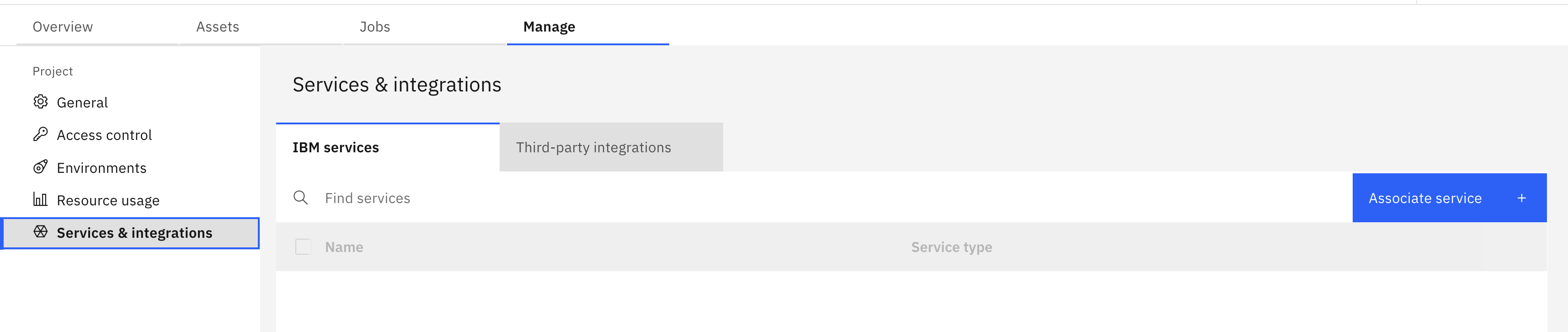 Services and integration